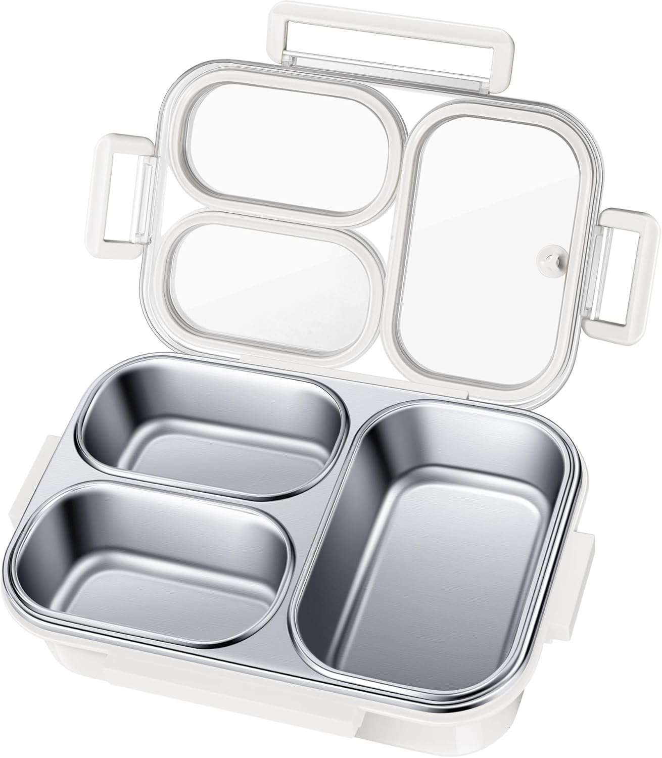 Stainless Steel Lunch Box for Kids & Adults - 25 oz Leakproof
