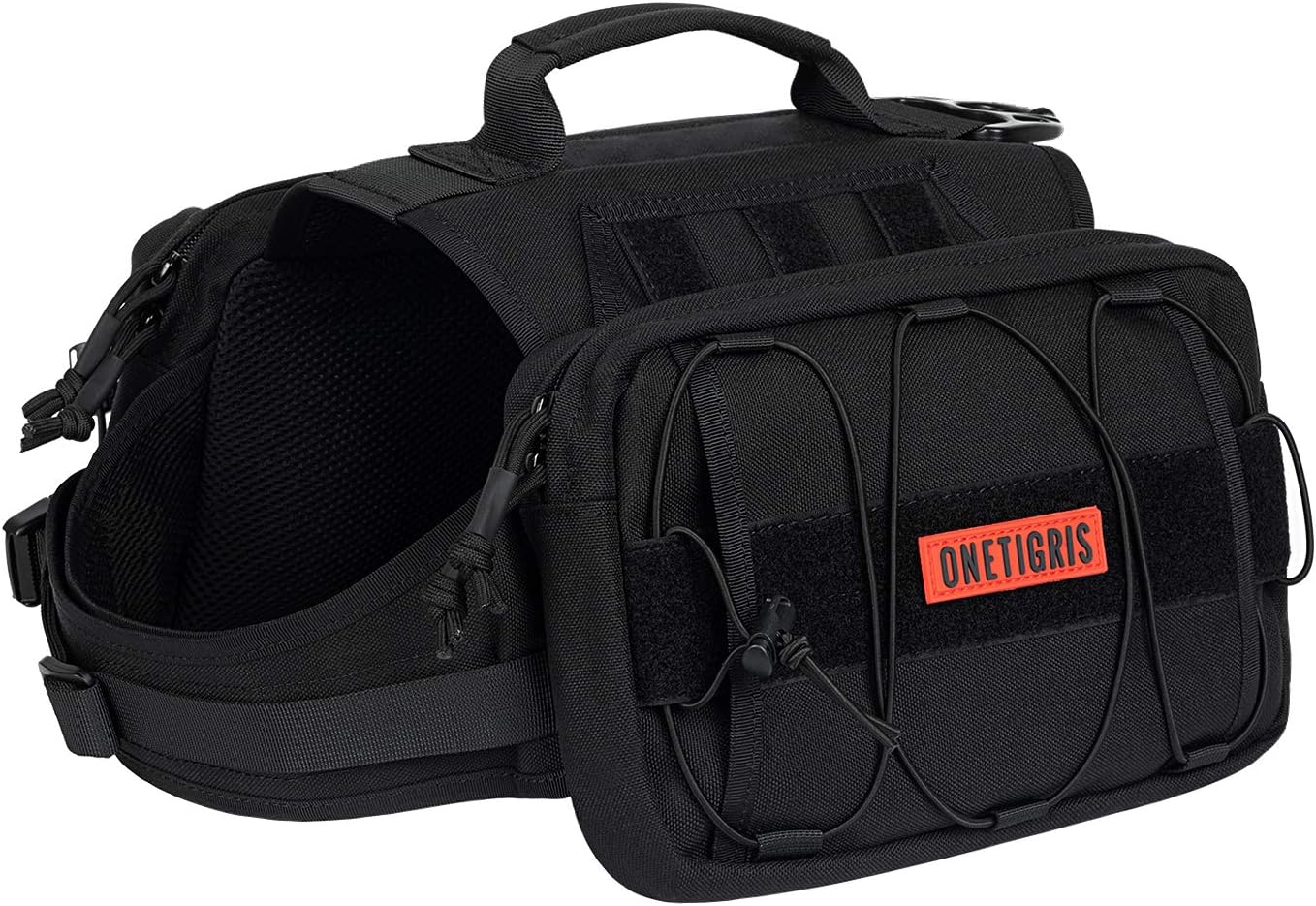 OneTigris Dog Backpack for Medium & Large Dogs - Tactical Gear