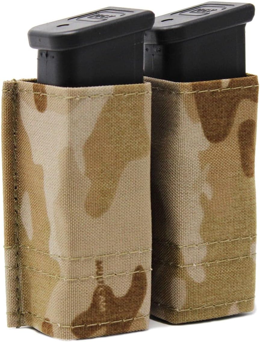 Esstac Double Pistol Gap KYWI Pouch for Multicam Arid Gear