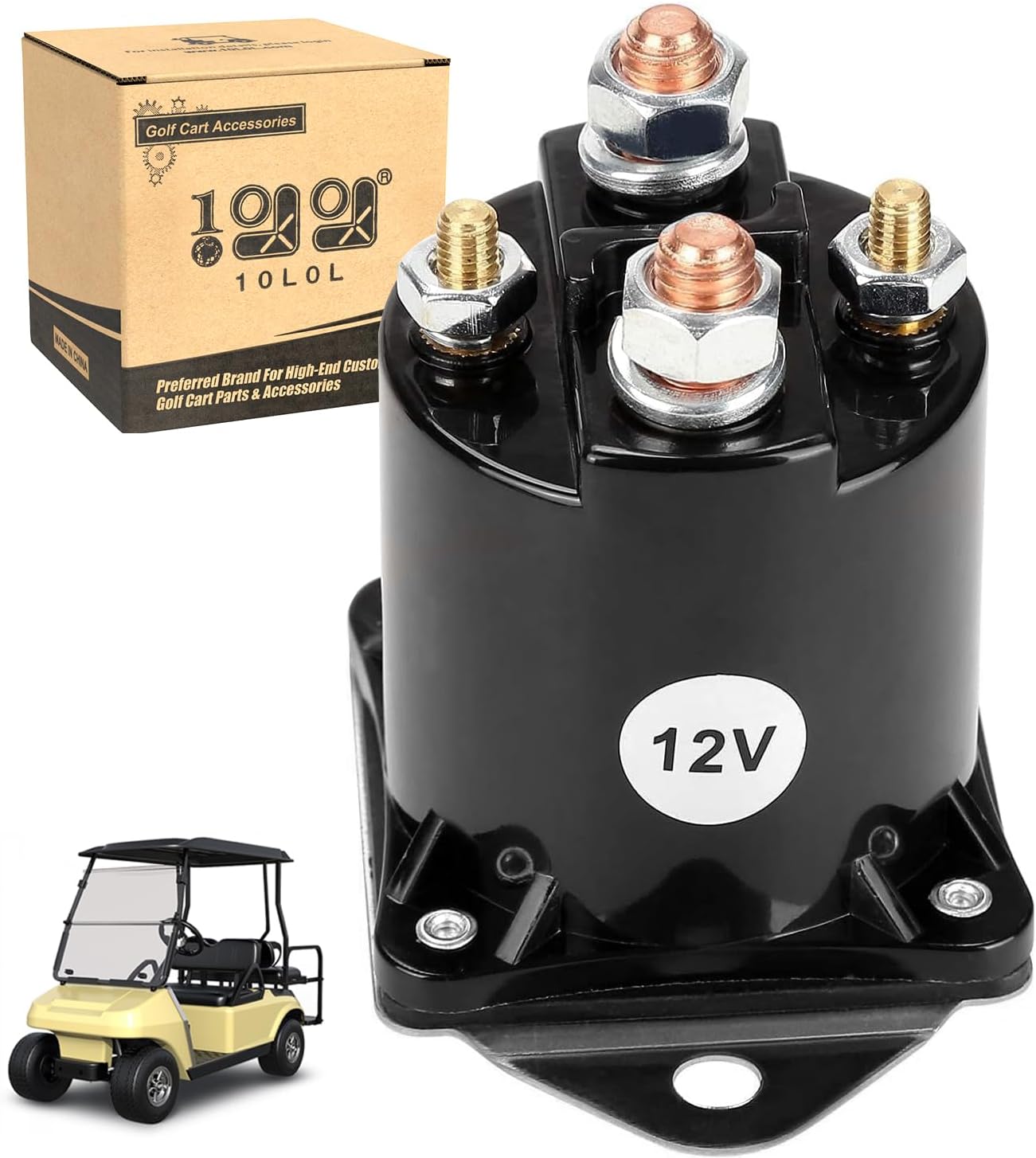 High-Performance 12V Solenoid for Club Car Gas Cart