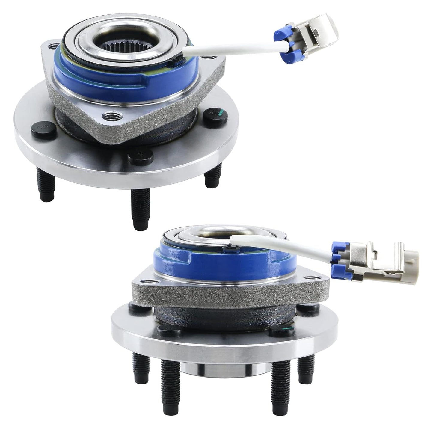 2 Pack Front Wheel Bearing and Hub Assembly for Chevy Impala