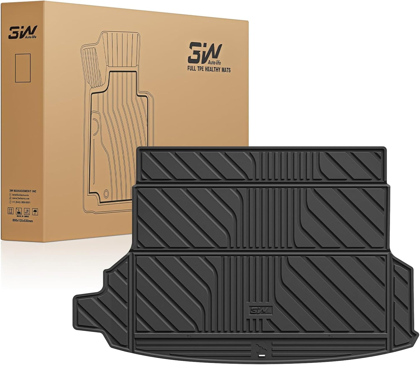 3W Cargo Liner for 2025 2026 Subaru Forester - All Weather Fit