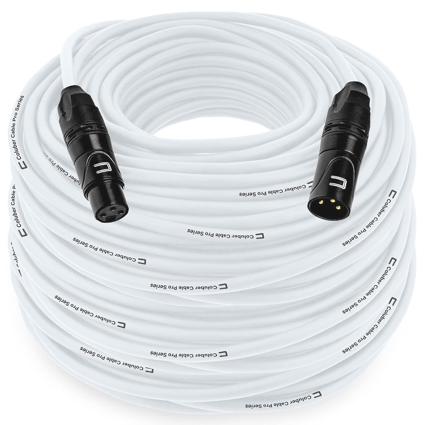 Balanced XLR Cable Male to Female - 200 Feet for Pro Audio