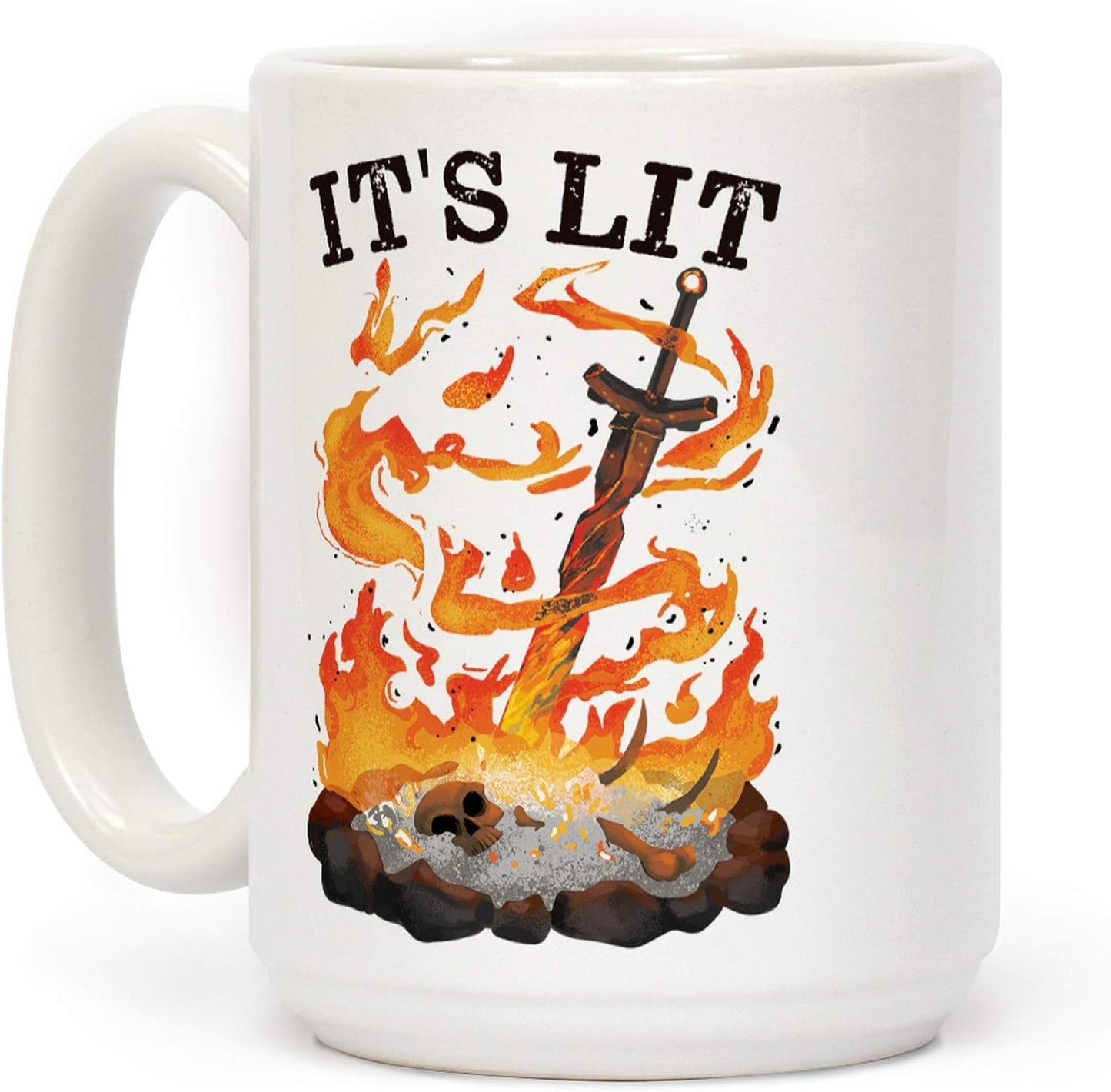 Unique Double-Sided Gaming Mug - 15oz