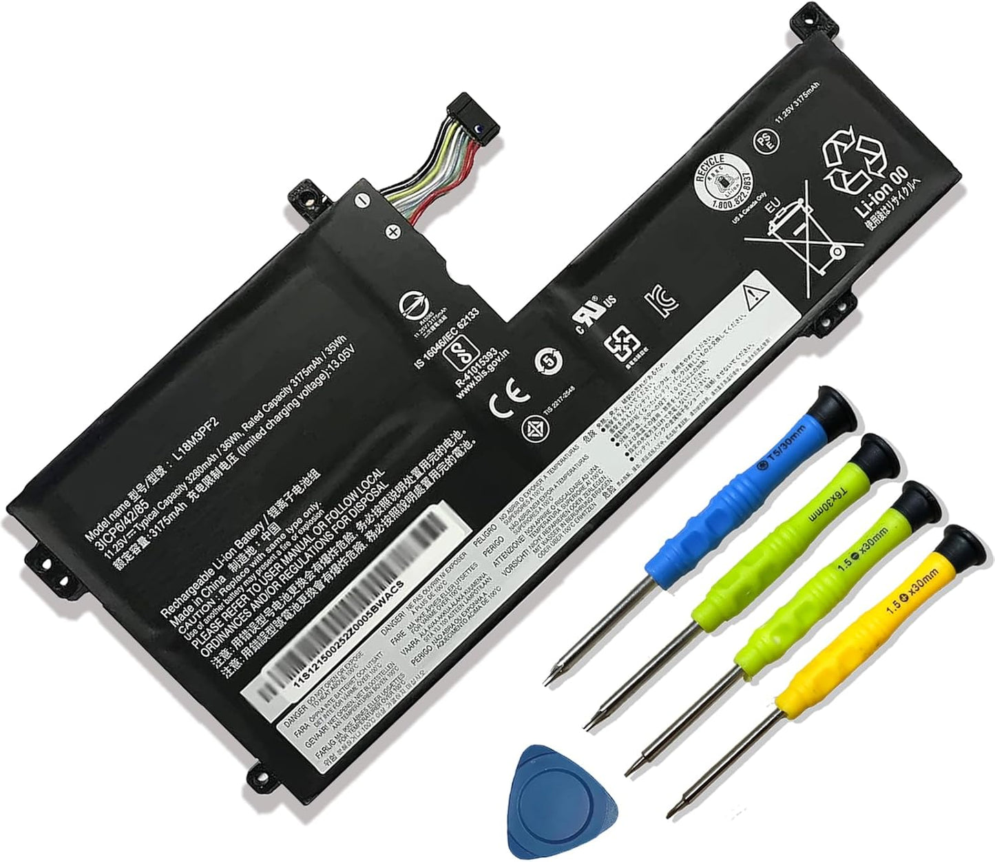 L18M3PF2 Laptop Battery for Lenovo Ideapad L340 Series