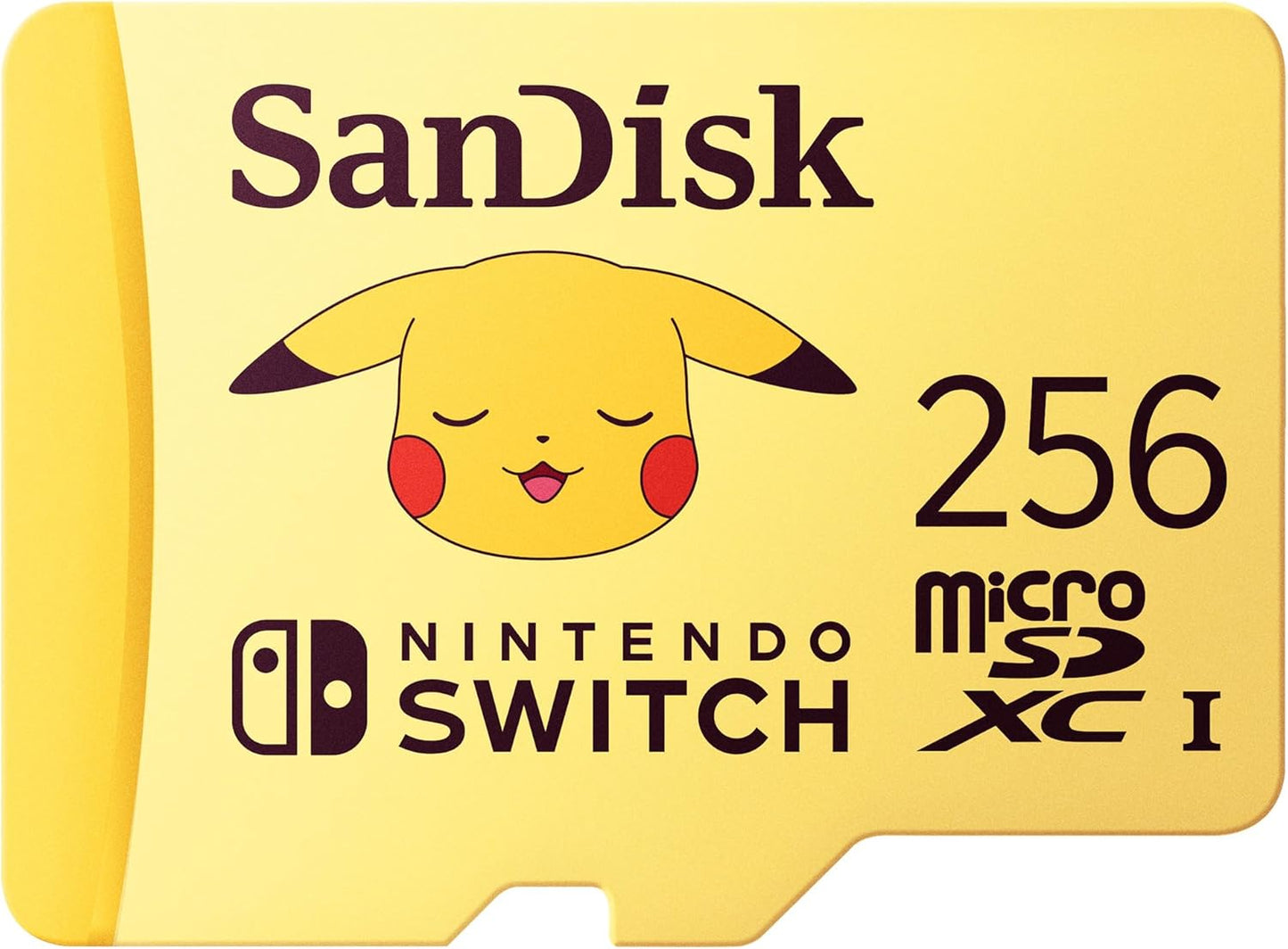 SanDisk 256GB Pokemon Pikachu microSDXC Card for Nintendo-Switch