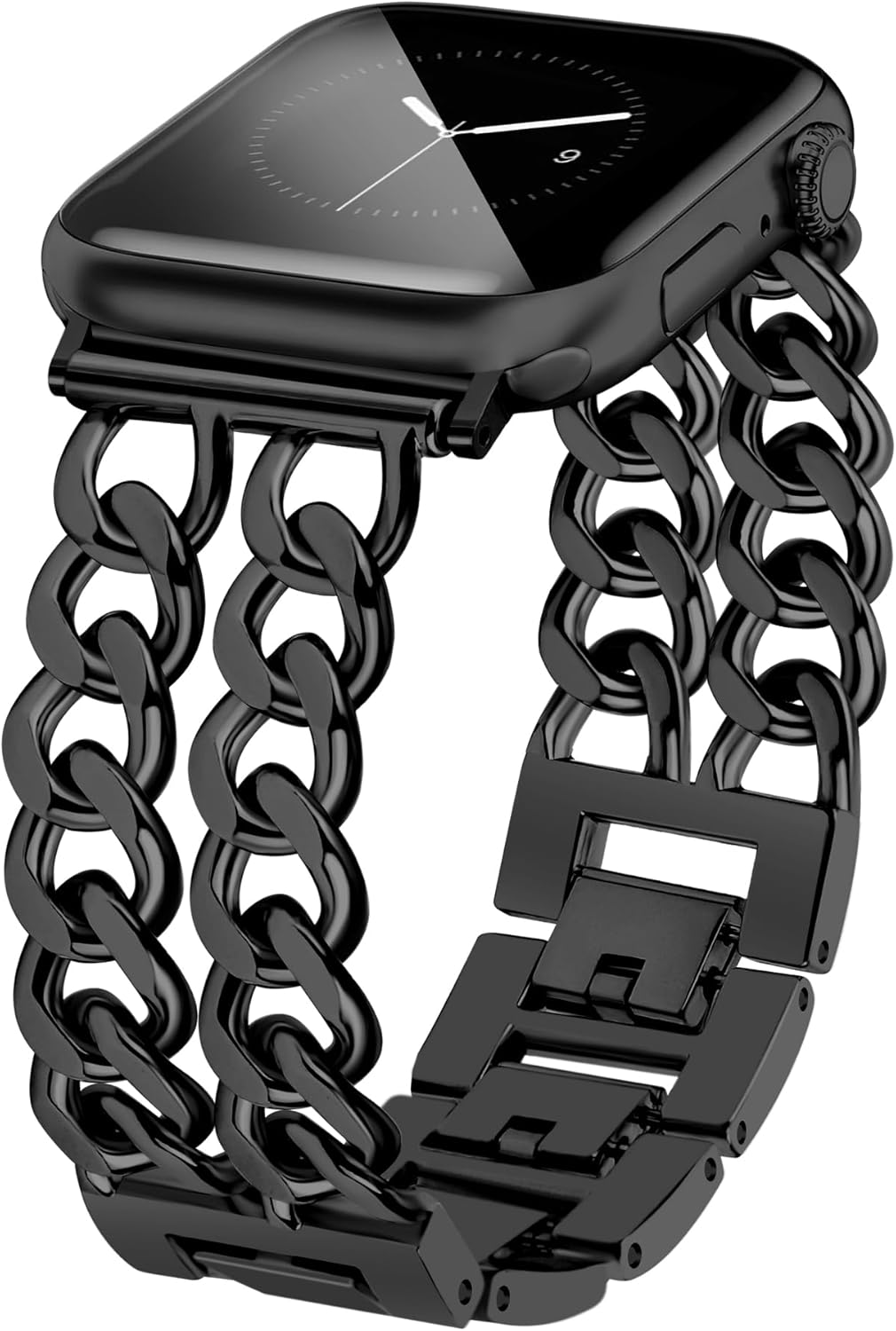 S10 Black Metal Band for Apple Watch 38mm-42mm