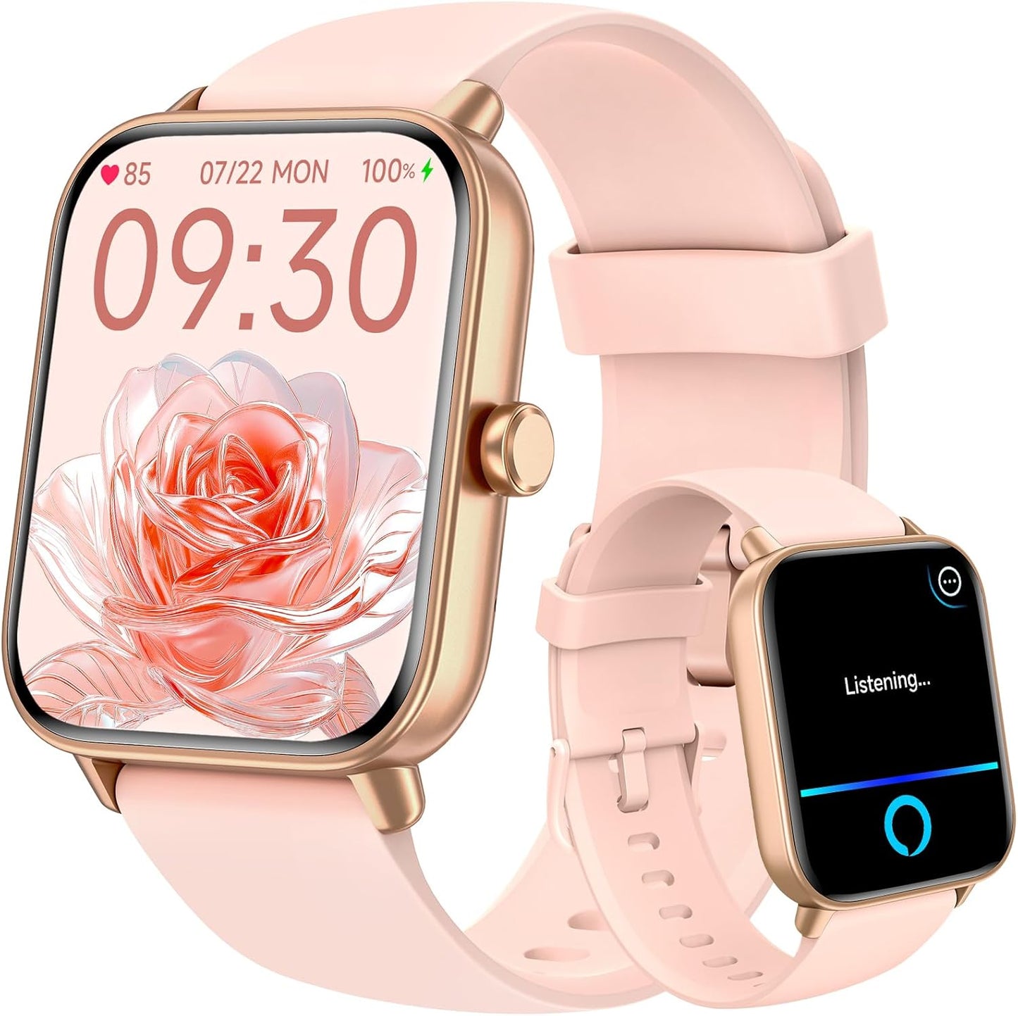 Gydom Smart Watch: Alexa Built-in, Fitness Tracker, Calls, Health Monitor