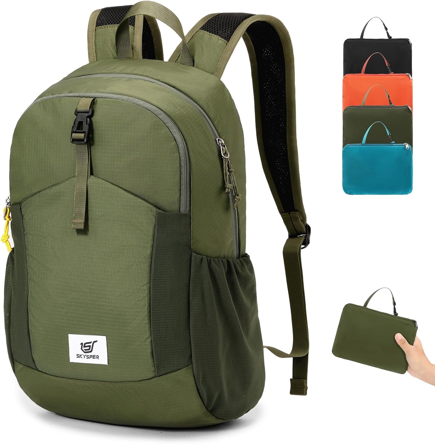 SKYSPER Small Hiking Backpack for Men Women 20L Ultralight Pack