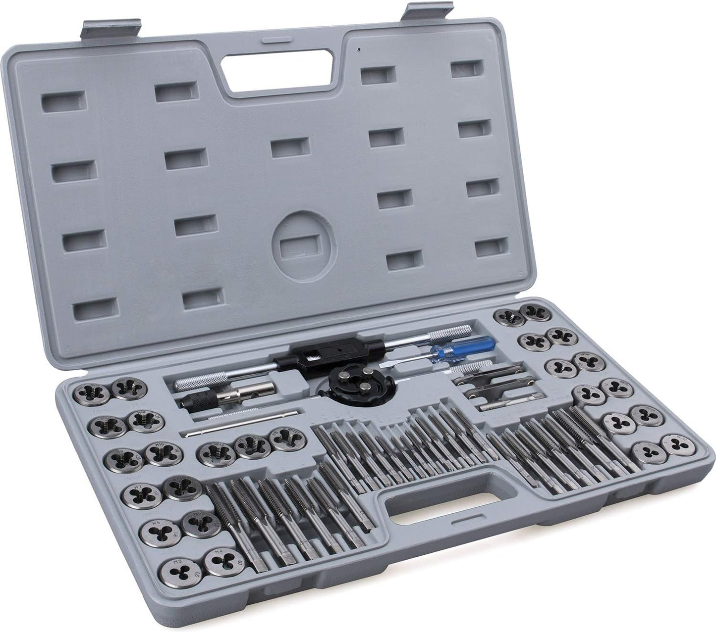 60-Pc Master Tap and Die Set for Precision Threading Needs