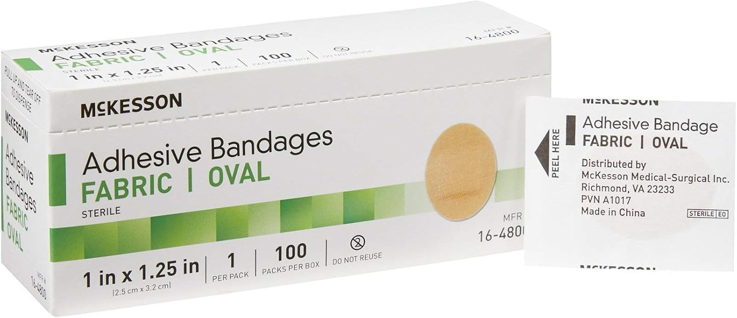 McKesson Adhesive Bandages for Comfort and Durability, 2400 Count