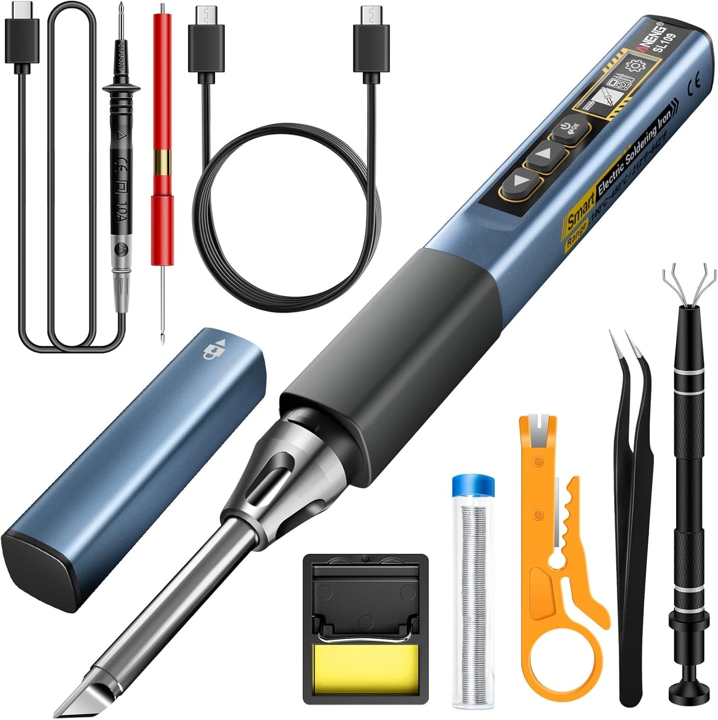 ANENG Soldering Iron Kit with Multimeter for DIY Repairs