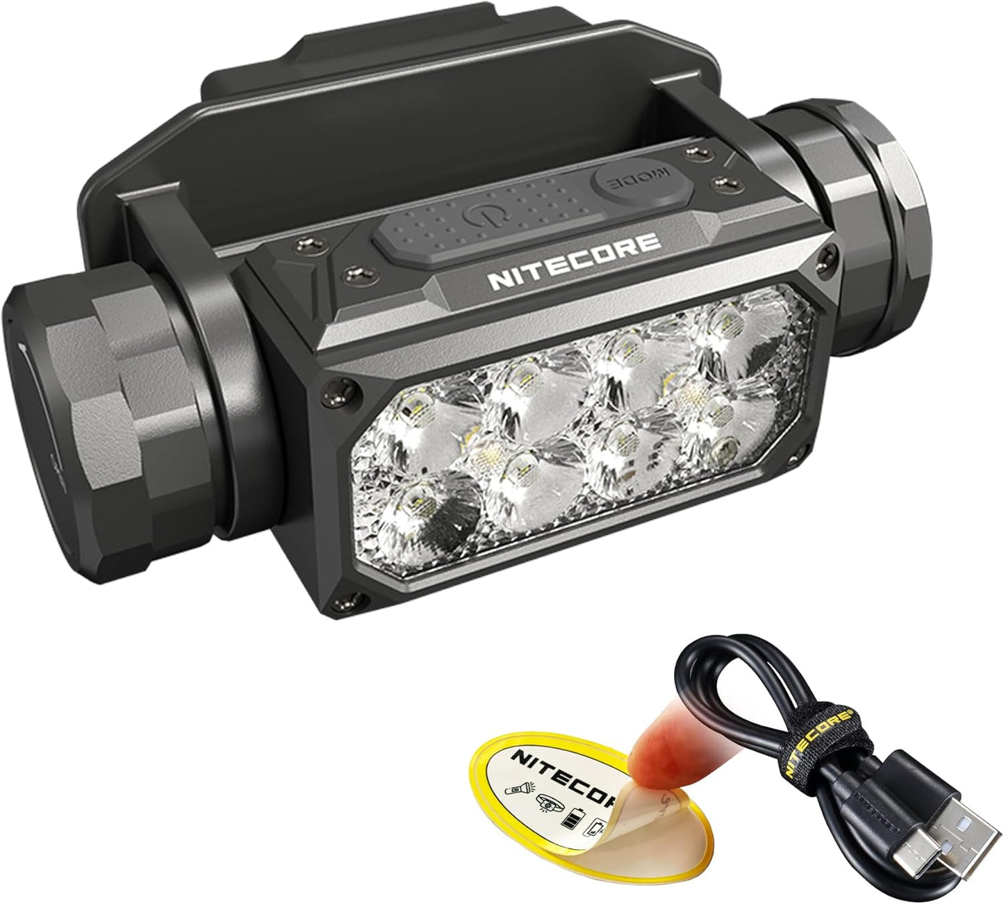 Nitecore HC65M UHE Tactical Helmet Light - 2000 Lumen Power