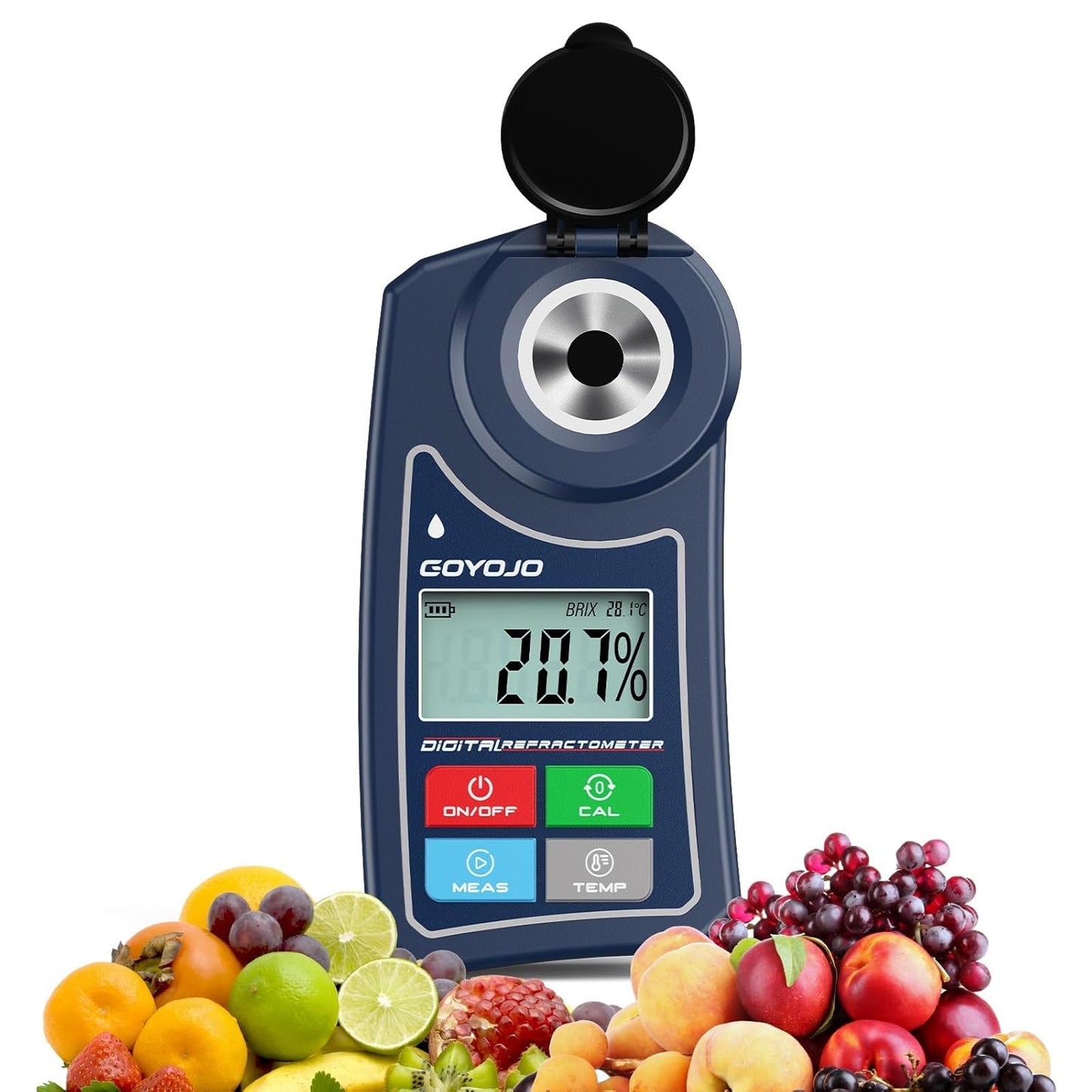 Digital Brix Refractometer for Accurate Sugar Measurement