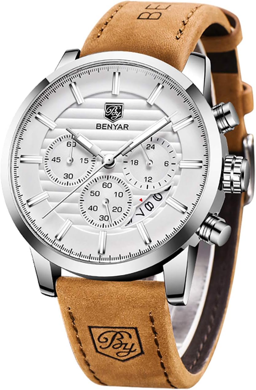 Stylish Waterproof Chrono Watch for Men