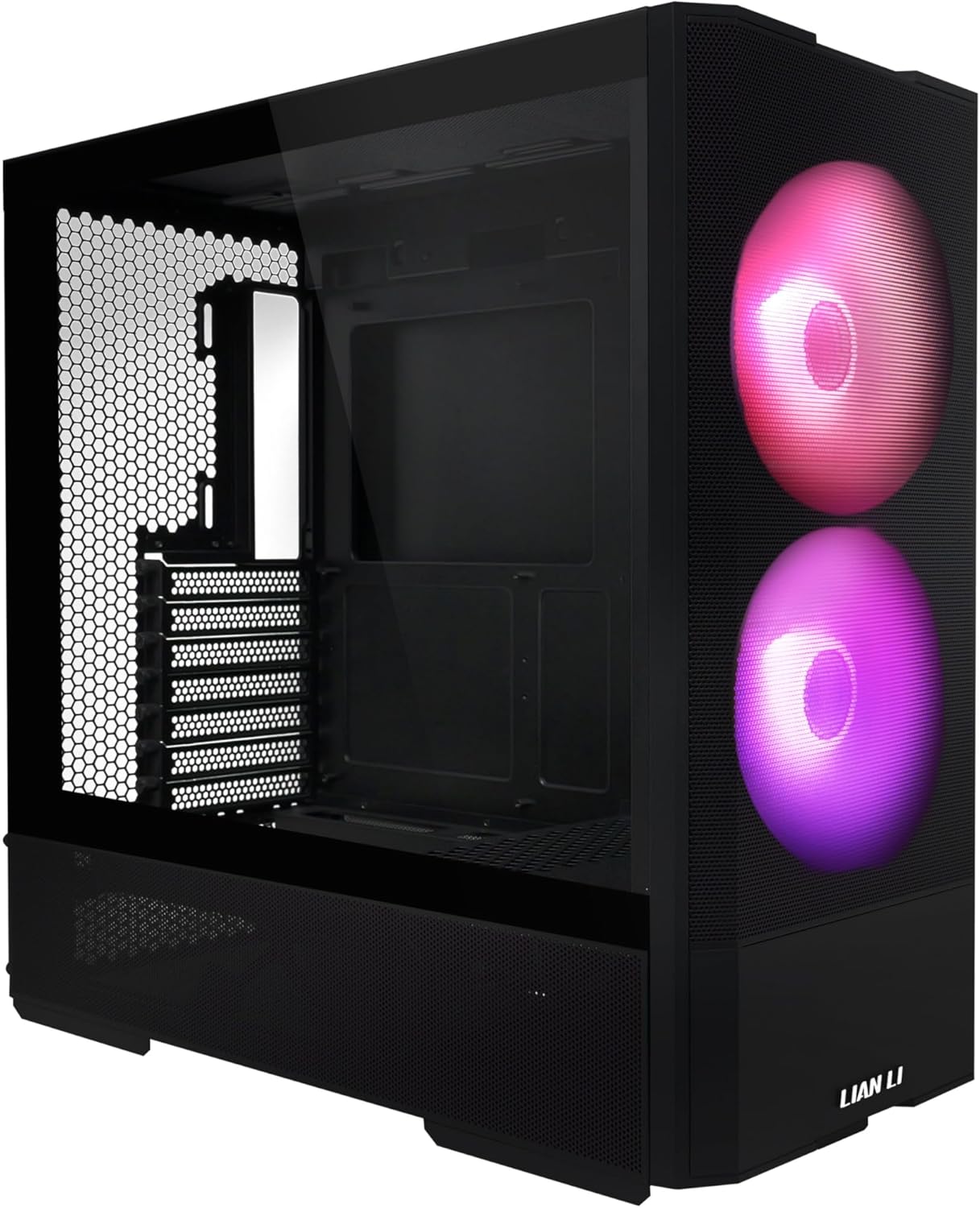 LIAN LI LANCOOL 207 Compact ATX RGB Gaming Case with Fans