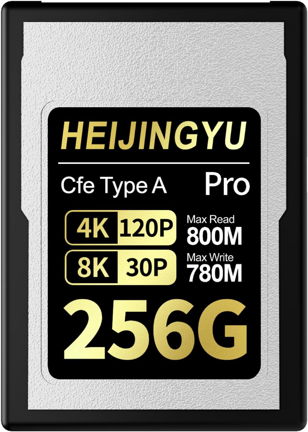 256GB CFexpress Type A Card for 4K and 8K Recording Performance