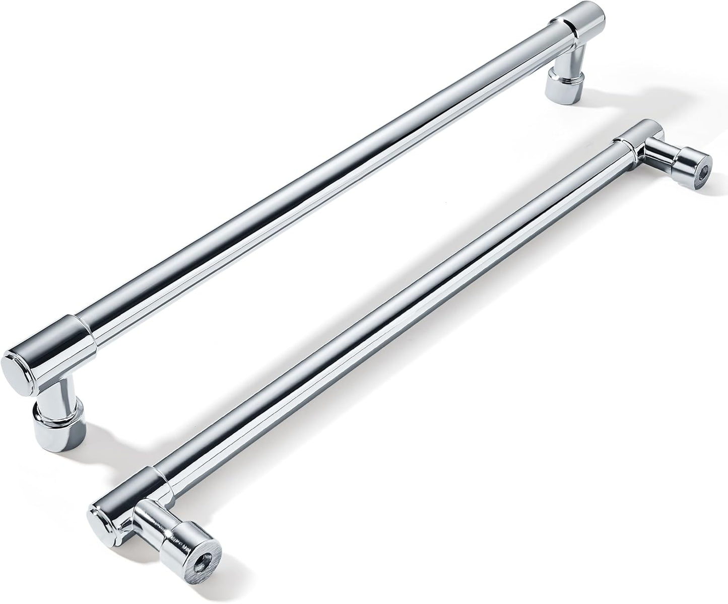 khtumeware 12 Inch Polished Chrome Heavy Duty Drawer Pulls
