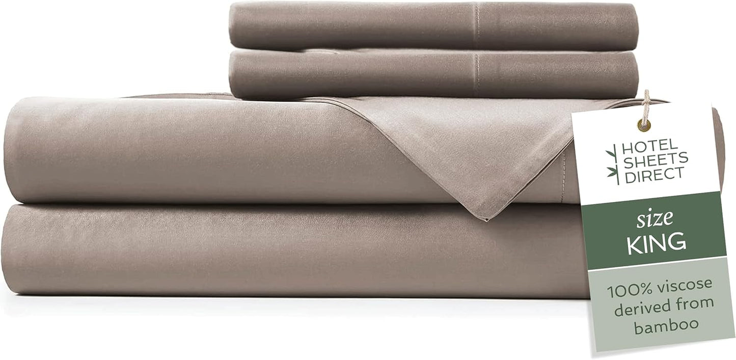 Luxurious King Size Bamboo Bed Sheet Set for Ultimate Comfort