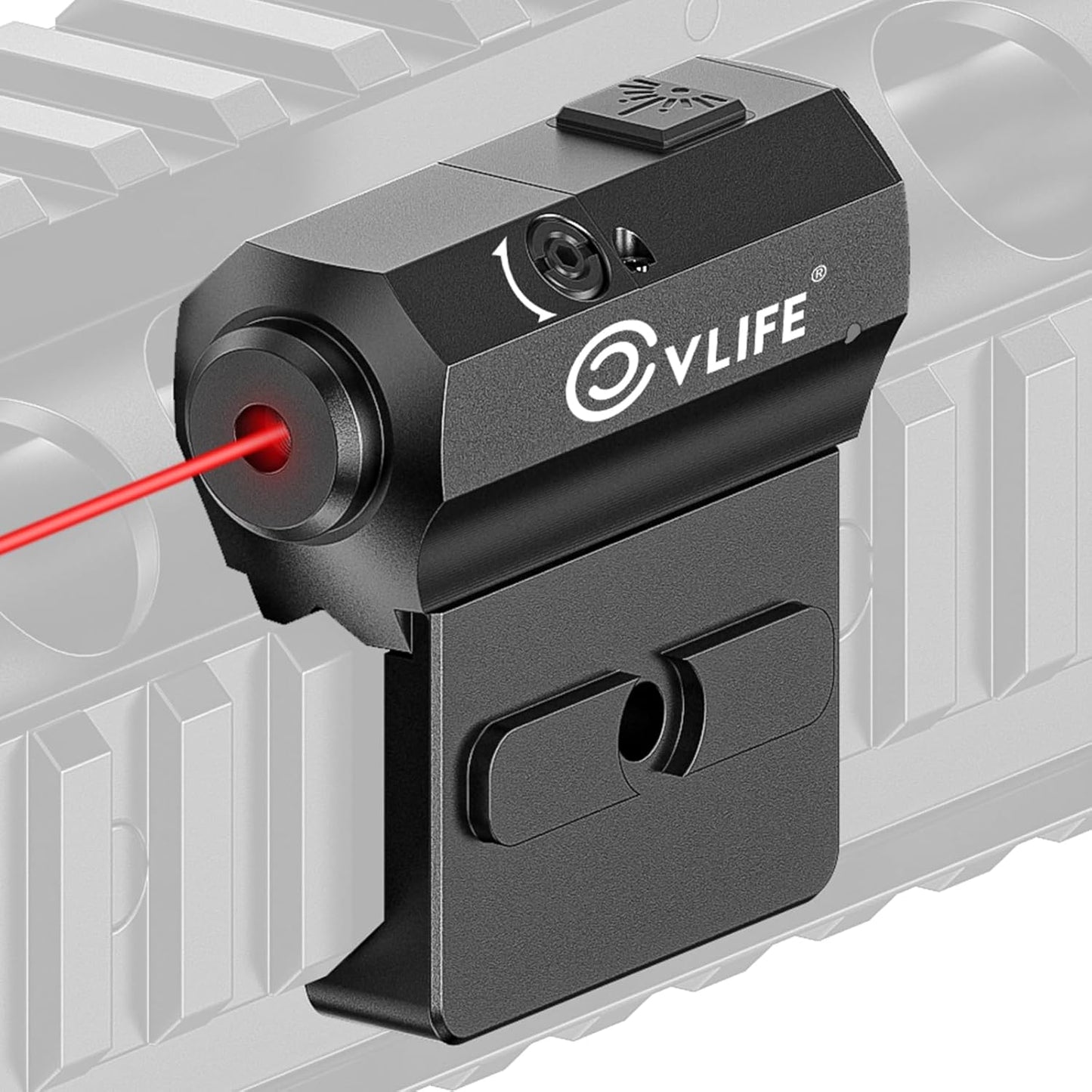 CVLIFE Rifle Red/Green Laser Sight for M-Lok and Picatinny Rails