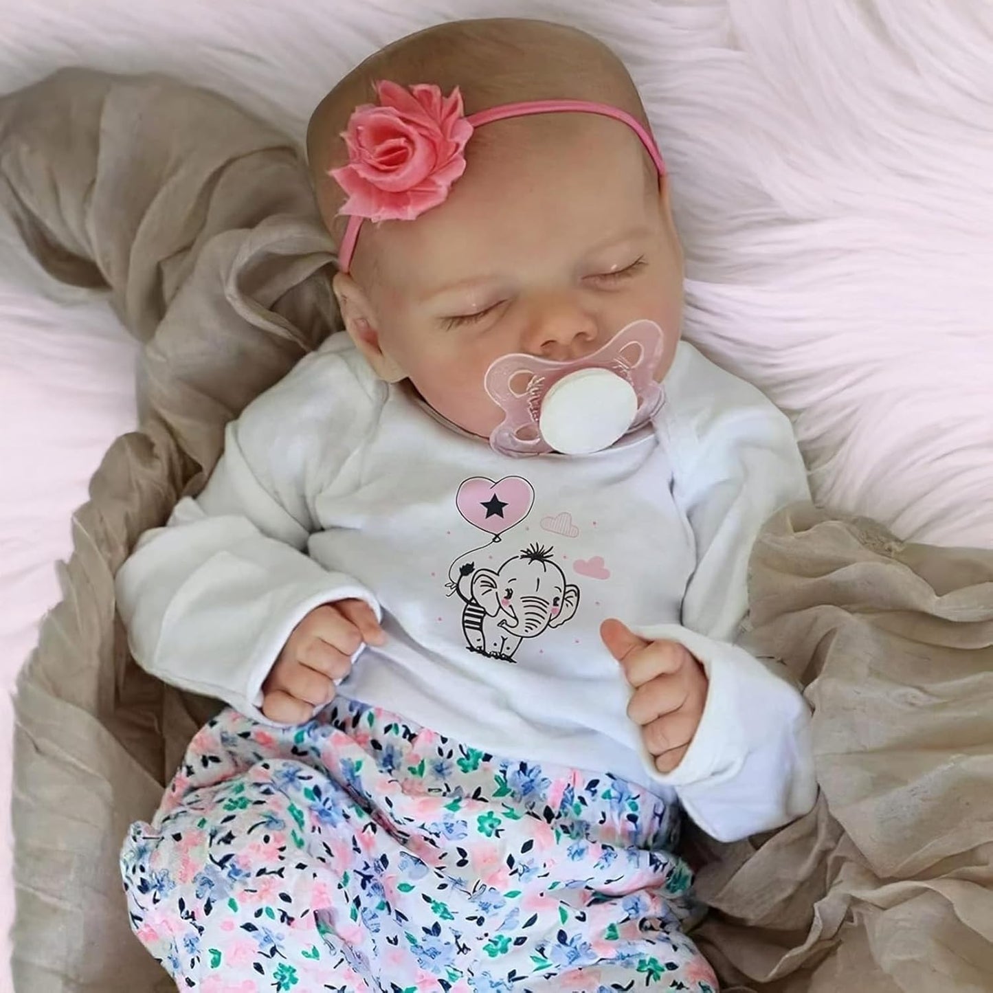 Realistic 17 Reborn Baby Doll: Soft, Poseable, & Lifelike