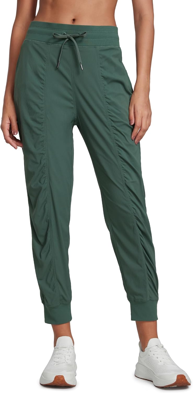 CRZ YOGA Lightweight Workout Joggers for Women with Pockets