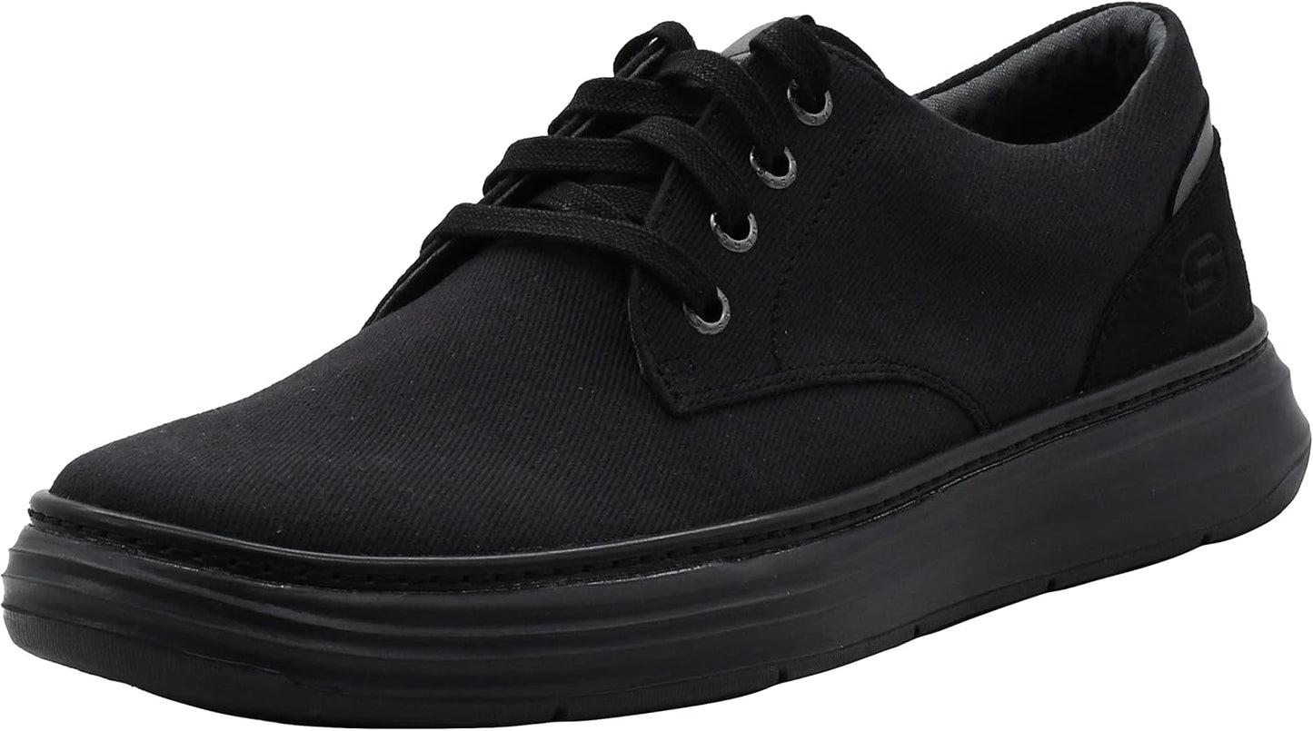 Skechers Men's Moreno-Ederson Canvas Oxford Shoe for Comfort