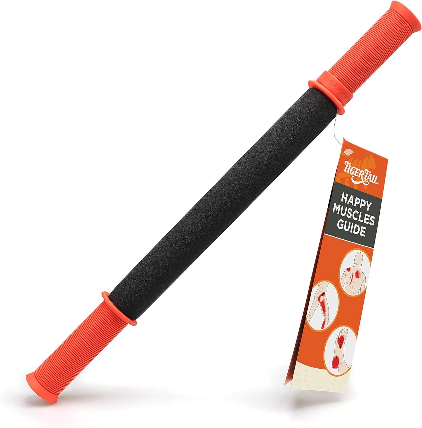 Tiger Tail Massage Stick 22in for Sore Muscle Relief and Recovery
