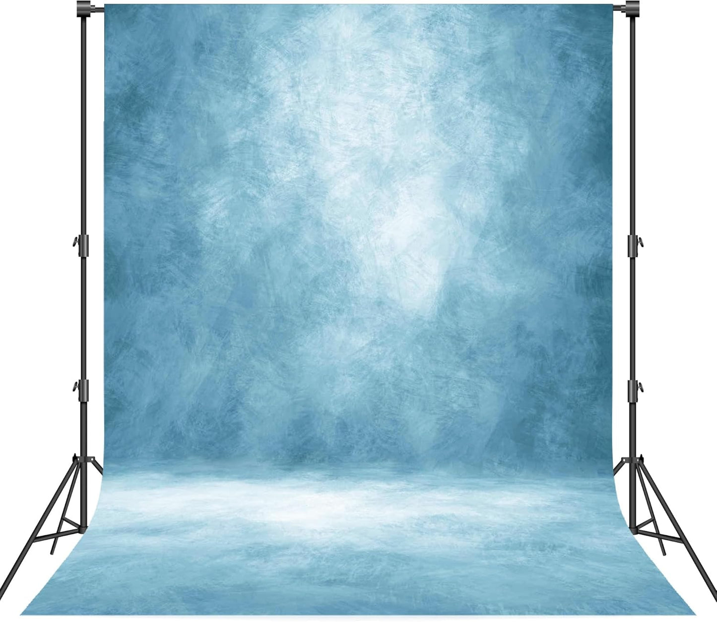 Stunning 8x10ft Light Blue Portrait Backdrop by HABOKE