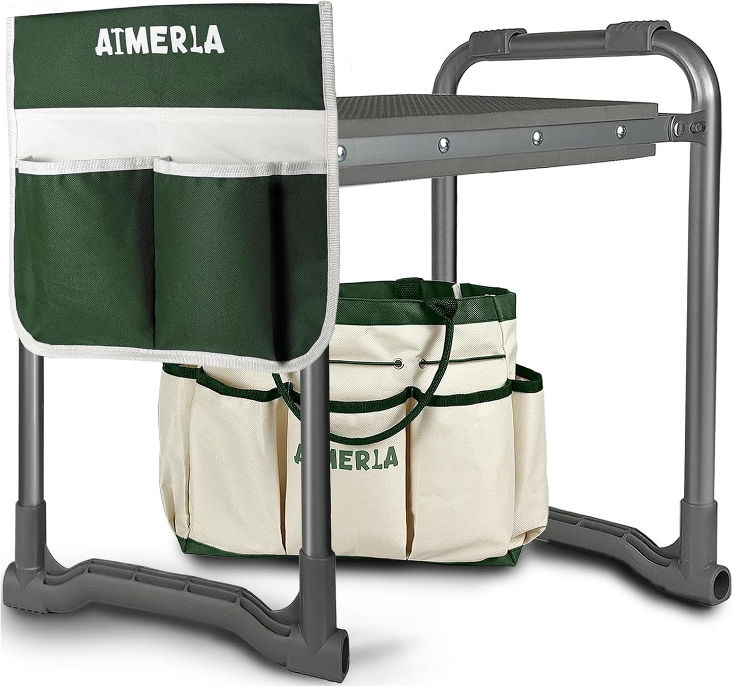 Aimerla Foldable Garden Kneeler Seat for Pain-Free Gardening
