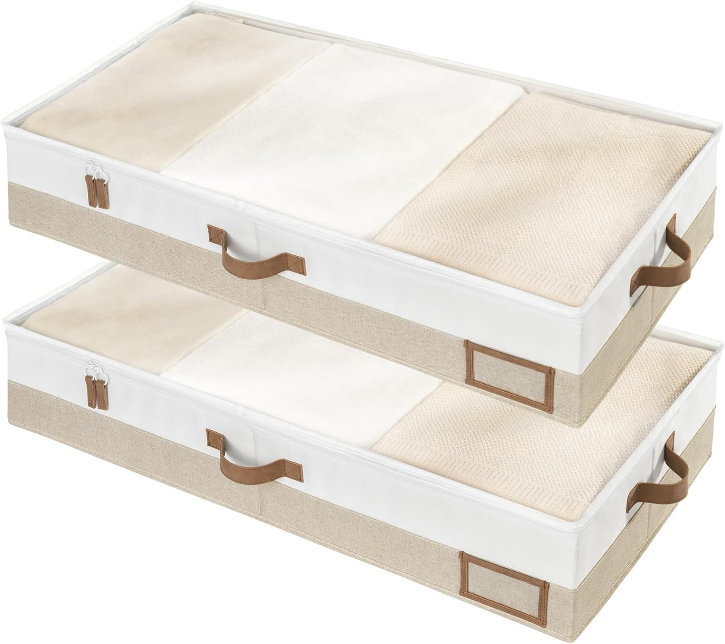 Large Under Bed Storage Containers for Clothes and Blankets