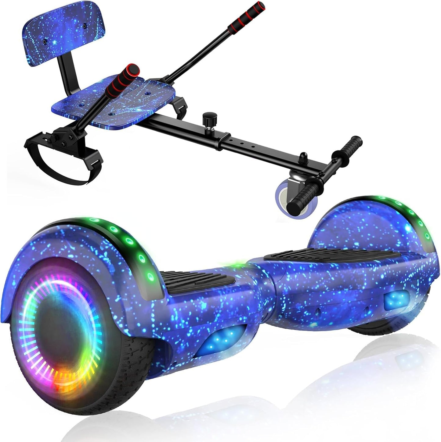 LIEAGLE Scooter With Seat Attachment: Fun 2-in-1 Go-Kart Combo
