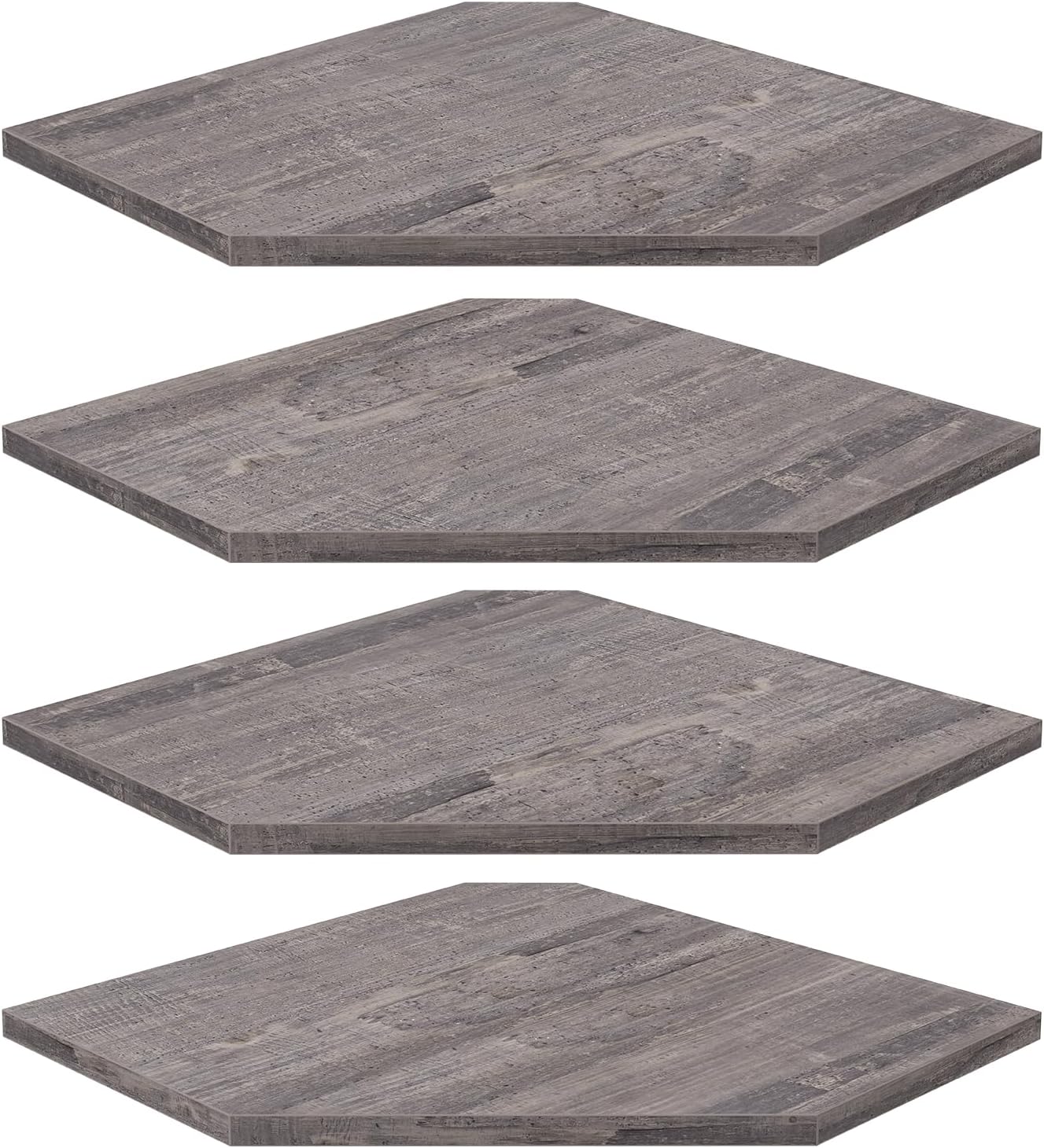 Corner Floating Shelves Set of 4 for Stylish Home Organization