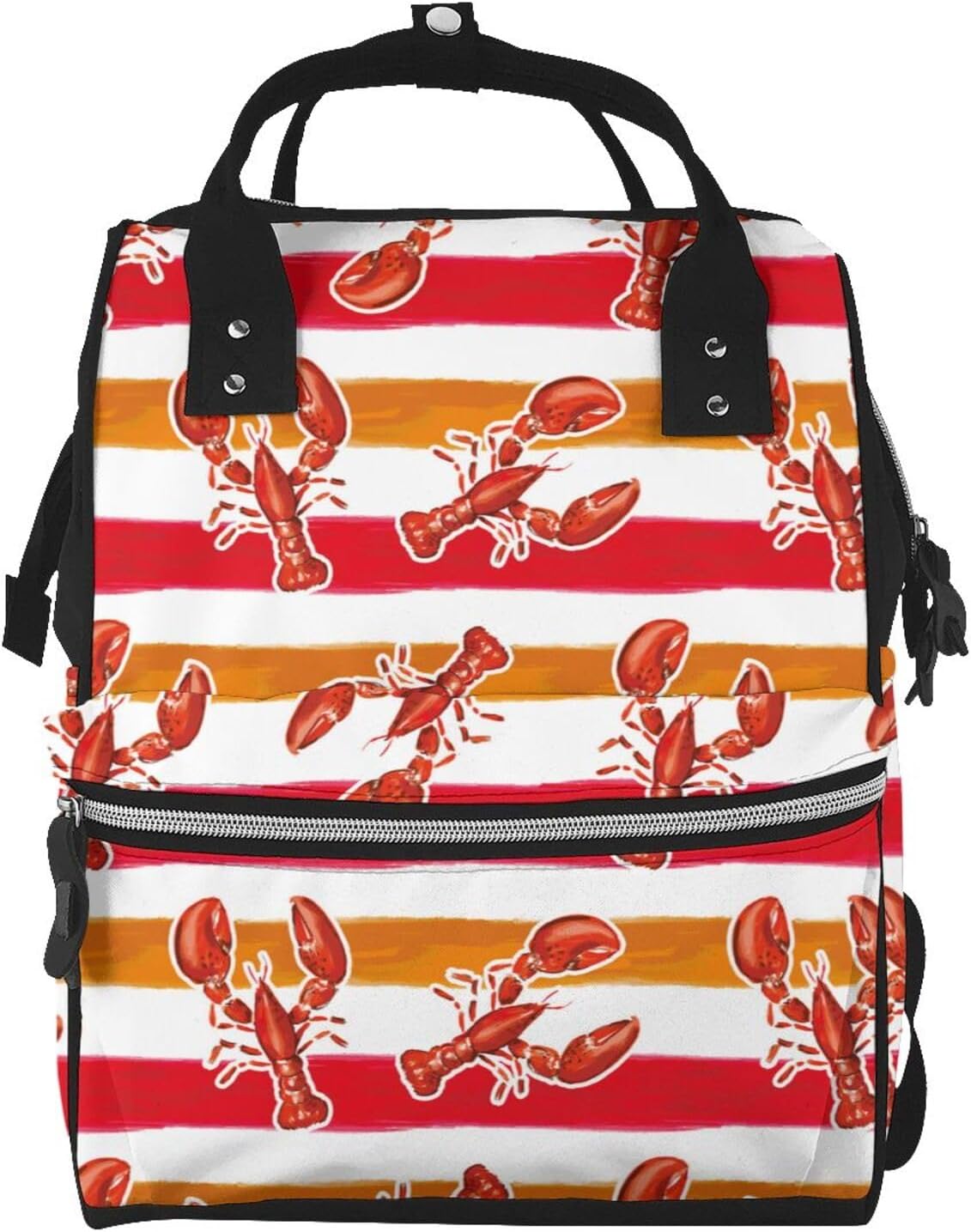 Kuilepa Red Lobster Mummy Backpack - Durable & Stylish!