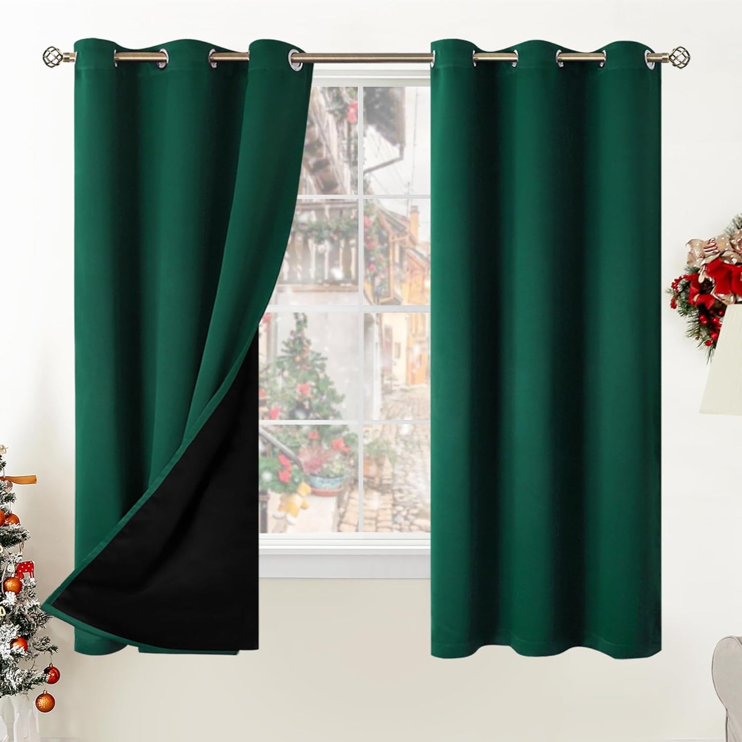 BGment Thermal Insulated Blackout Curtains for Bedroom Privacy
