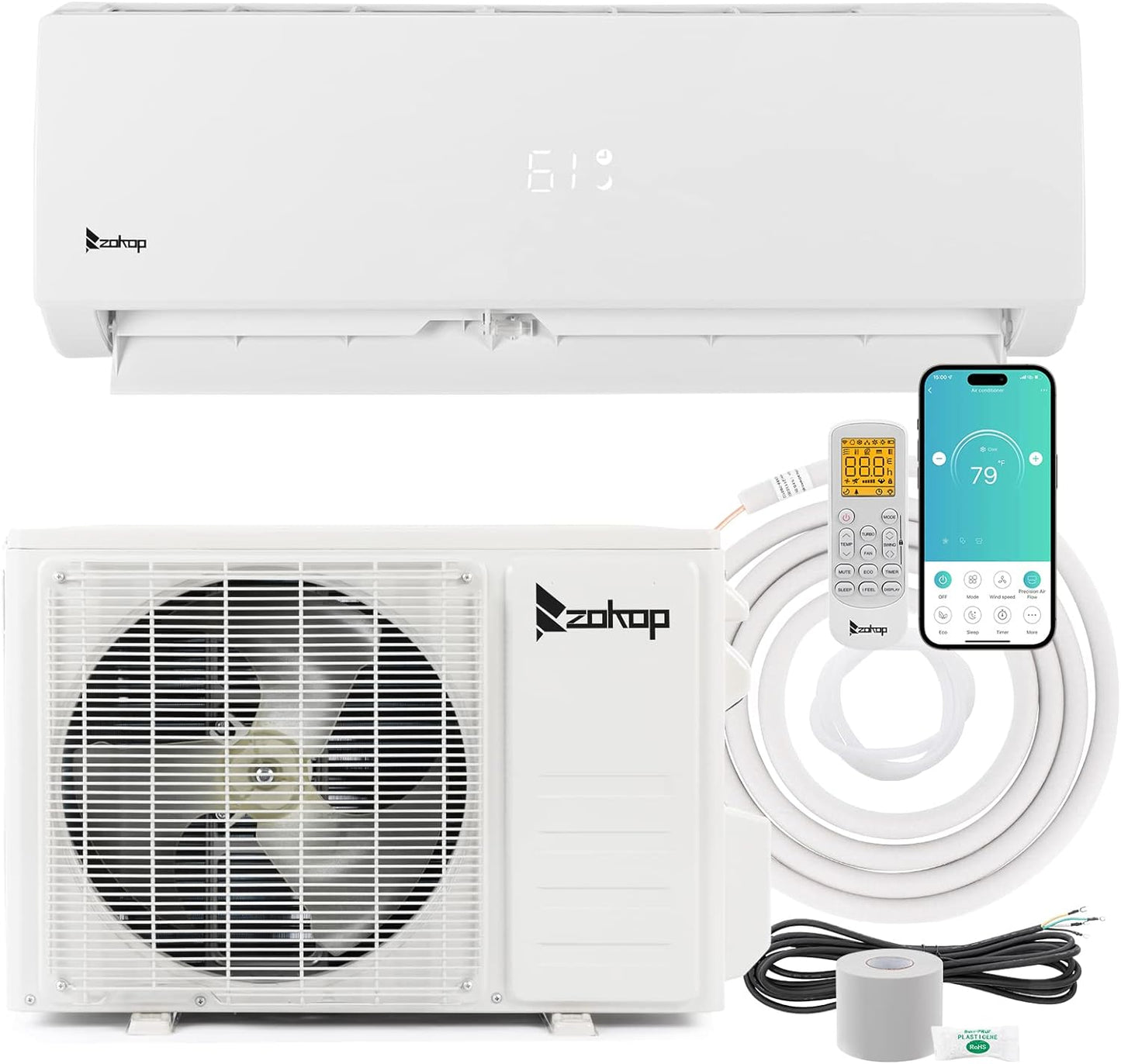 Efficient 18,000 BTU Inverter AC by Winado