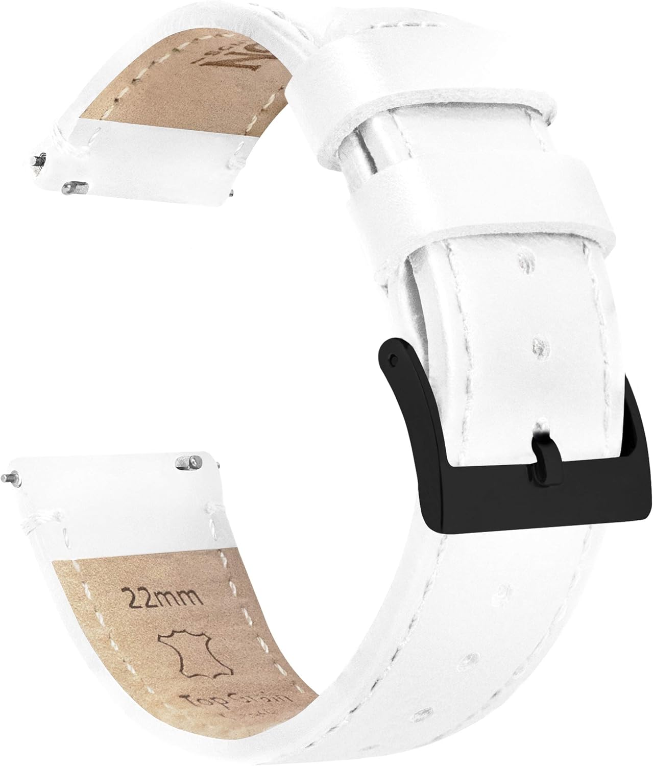 BARTON WATCH BANDS Top Grain Leather Bands for Apple Watch Models