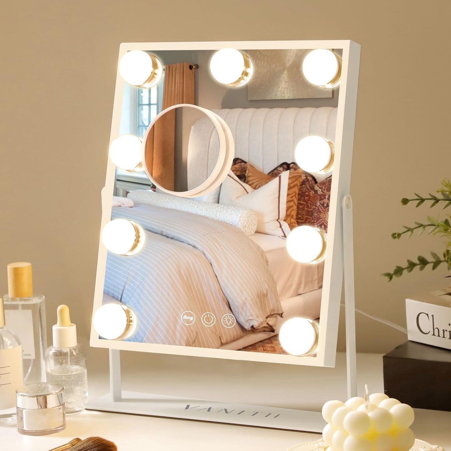 VANITII Vanity Mirror with Lights for Perfect Makeup Looks