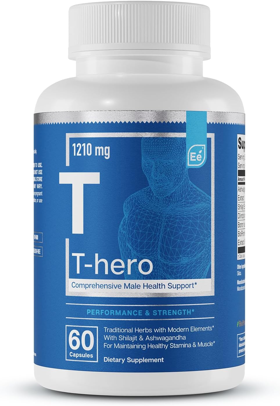 Essential Elements T-Hero Daily Testosterone Support for Men
