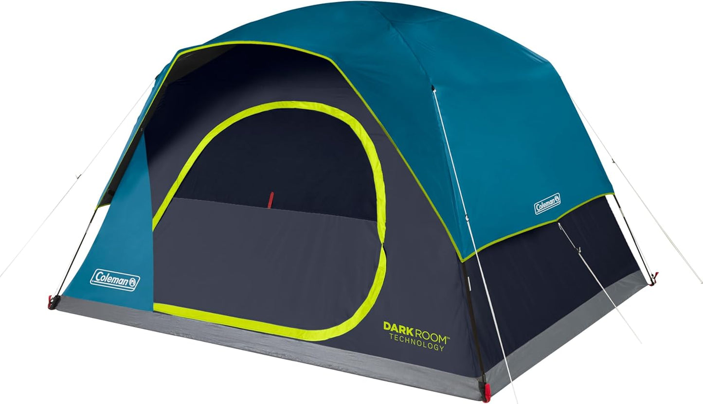 Coleman Skydome Dark Room Tent: Quick Setup & Comfort Features