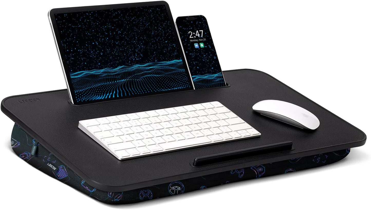 Portable Laptop Stand with Cushion for Gaming and Work