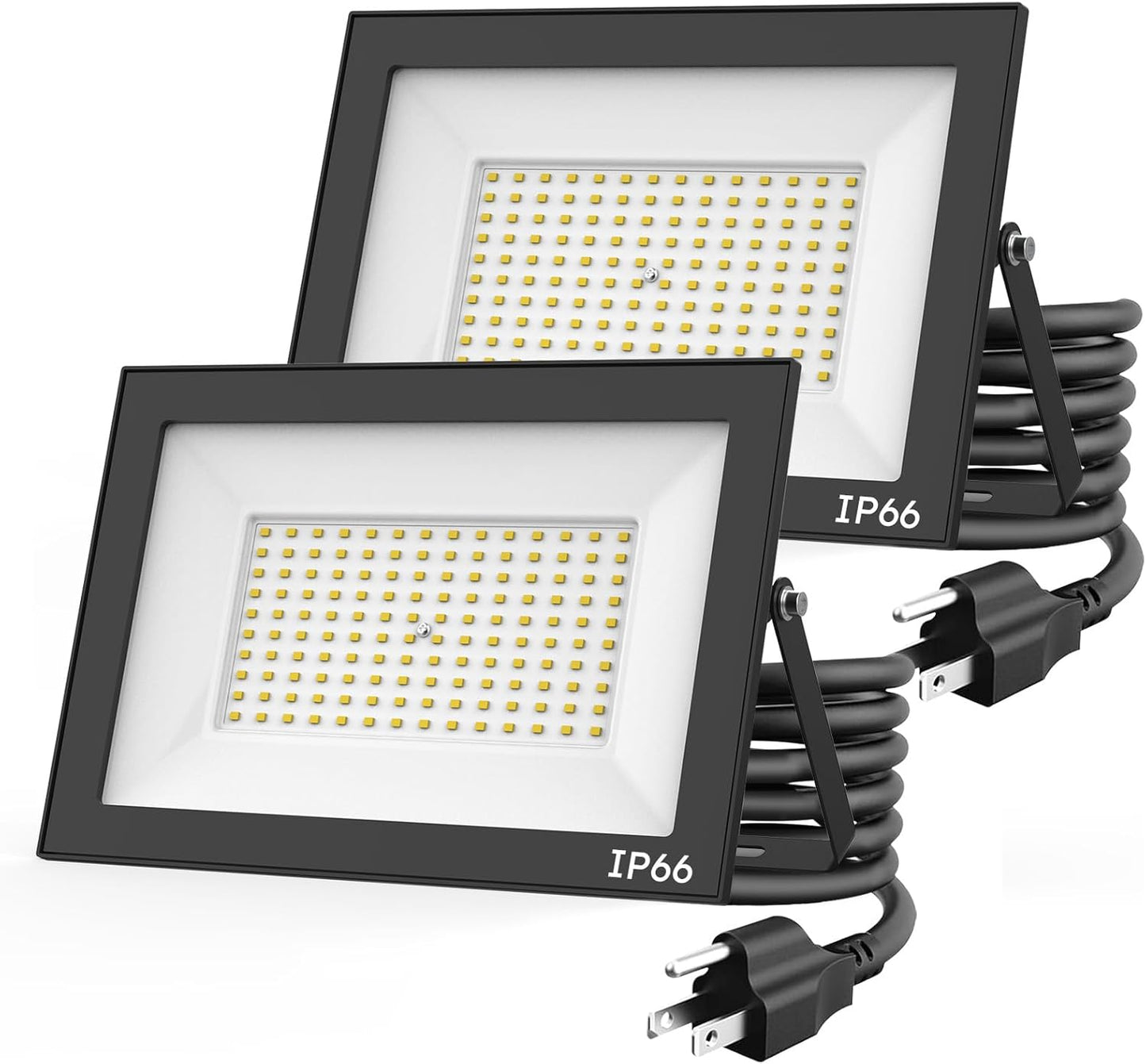 100W LED Flood Lights Outdoor - Super Bright Security Lighting