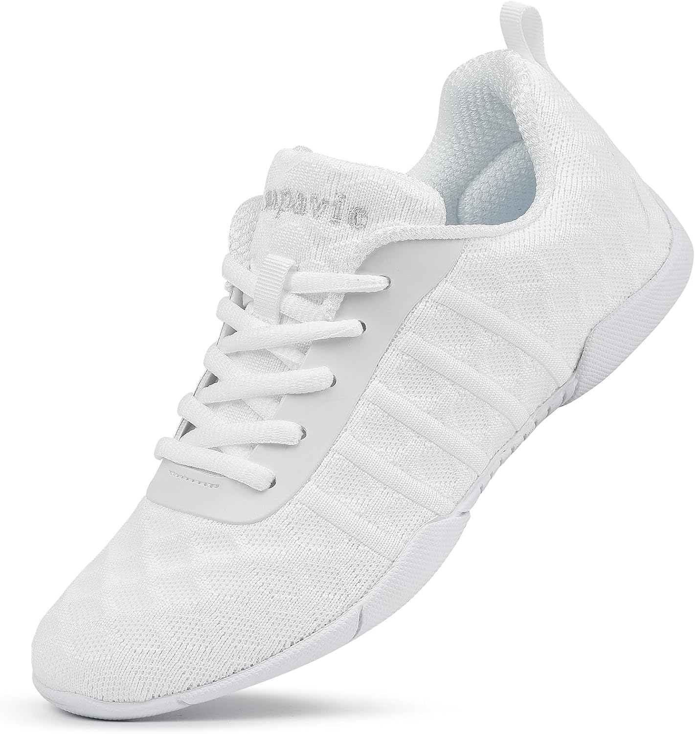 Cheer Shoes for Youth Girls - White Athletic Dance Sneakers