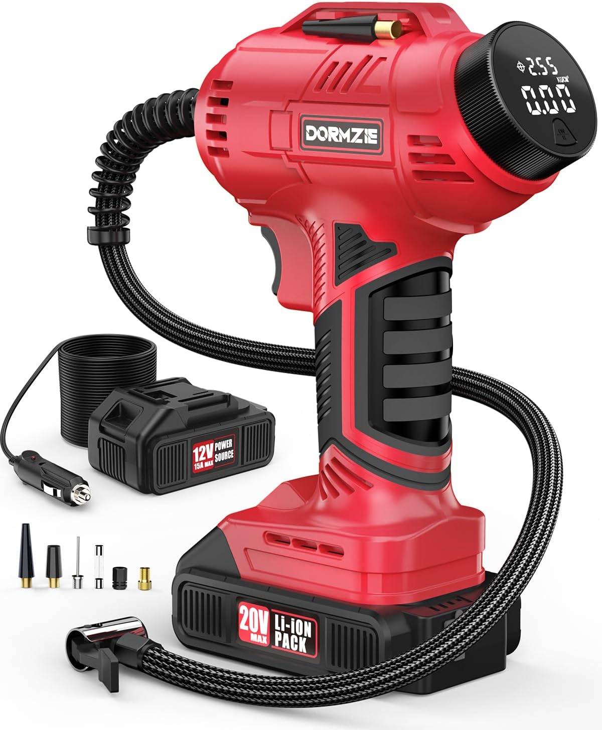 Portable 150 PSI Tire Inflator for Anytime Inflation