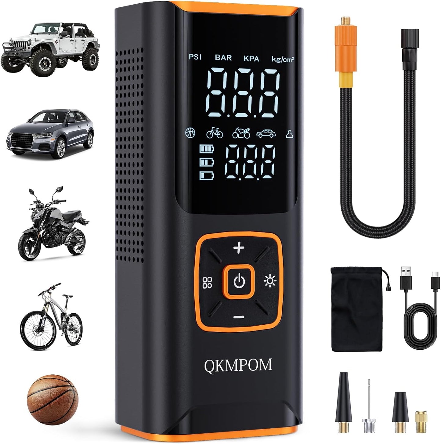 Fast Inflate 180 PSI Cordless Air Pump