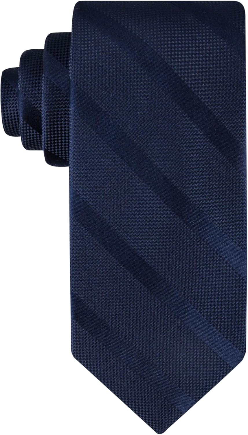 Tommy Hilfiger Men's Classic Solid Textured Stripe Tie Review