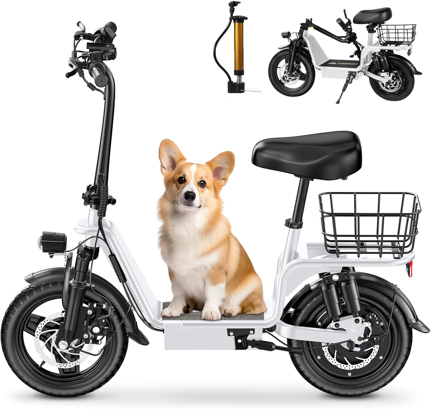 C14 Electric Scooter for Adults with Seat - High-Performance Ride