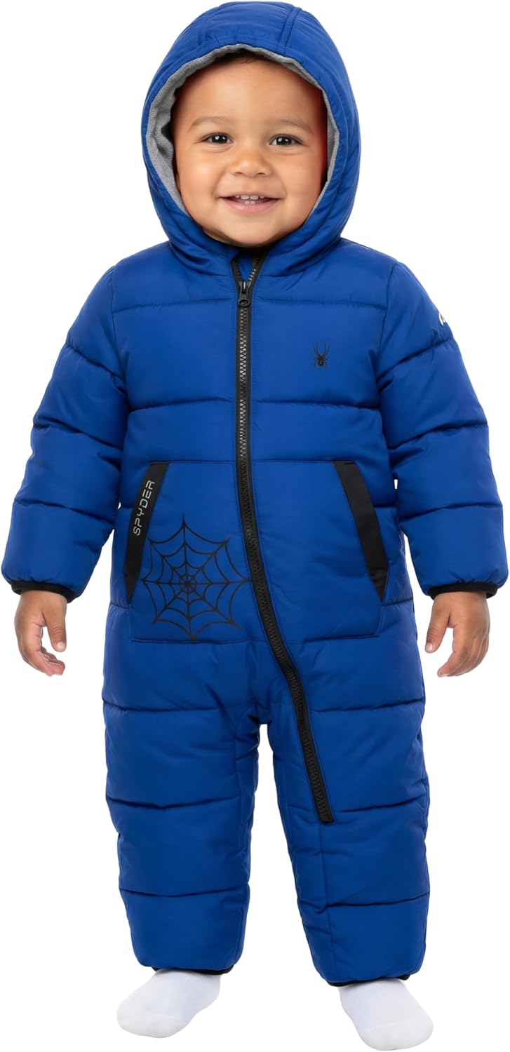 Spyder Baby Snow Suit for Infants - Cozy Fleece Lined Snowsuit