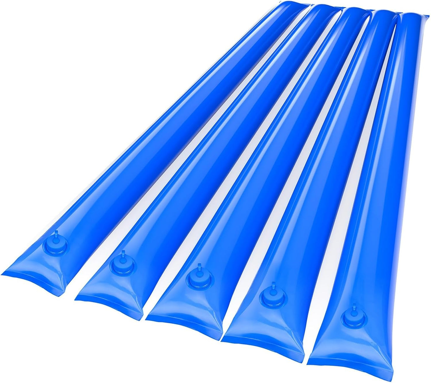 0.7mm Thickened Blue Winter Water Tube for Pool Covers - 5 Pack