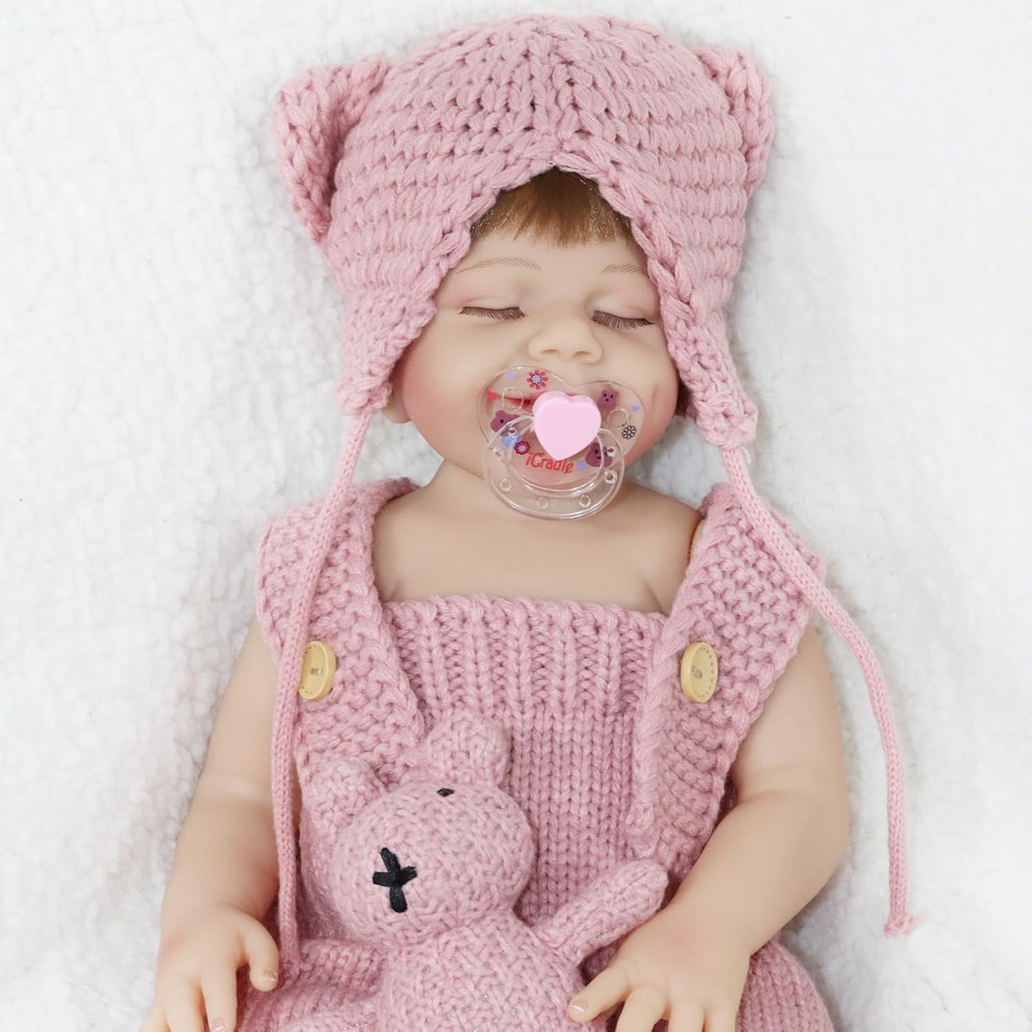20 Realistic Silicone Baby Doll - Perfect Gift for Kids!